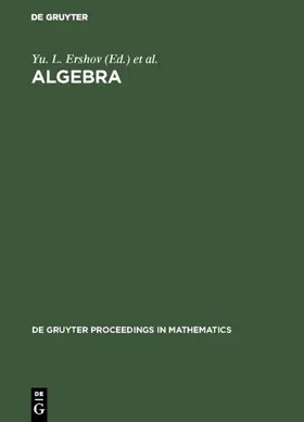 Ershov / Khukhro / Levchuk |  Algebra | eBook | Sack Fachmedien