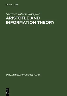 Rosenfield | Aristotle and Information Theory | E-Book | sack.de