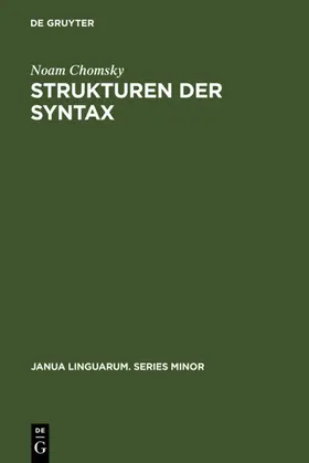 Chomsky | Strukturen der Syntax | E-Book | sack.de