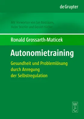 Grossarth-Maticek |  Autonomietraining | eBook | Sack Fachmedien