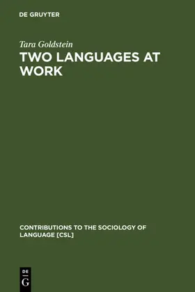 Goldstein | Two Languages at Work | E-Book | sack.de