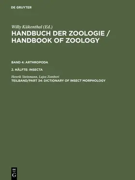 Steinmann / Zombori |  Dictionary of Insect Morphology | eBook | Sack Fachmedien
