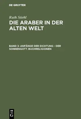  Anfänge der Dichtung - Der Sonnengott. Buchreligionen | eBook | Sack Fachmedien