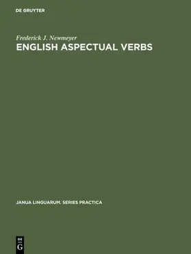 Newmeyer |  English Aspectual Verbs | eBook | Sack Fachmedien