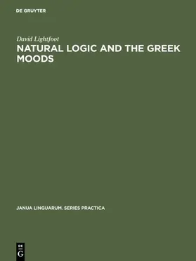 Lightfoot | Natural Logic and the Greek Moods | E-Book | sack.de