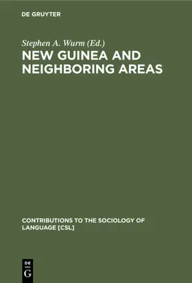 Wurm |  New Guinea and Neighboring Areas | eBook | Sack Fachmedien
