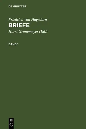 Hagedorn / Gronemeyer |  Briefe | eBook | Sack Fachmedien
