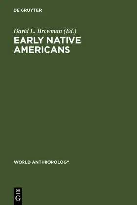 Browman |  Early Native Americans | eBook | Sack Fachmedien