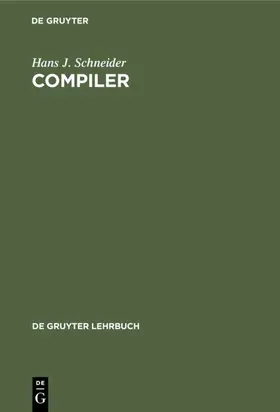 Schneider | Compiler | E-Book | sack.de