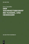 Tugendhat |  Der Wahrheitsbegriff bei Husserl und Heidegger | eBook | Sack Fachmedien