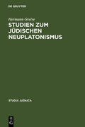 Greive |  Studien zum jüdischen Neuplatonismus | eBook | Sack Fachmedien