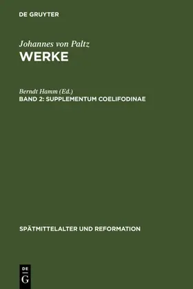 Hamm |  Supplementum Coelifodinae | eBook | Sack Fachmedien
