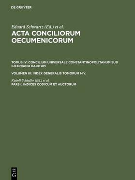 Schieffer / Schwartz / Straub | Indices codicum et auctorum | E-Book | sack.de