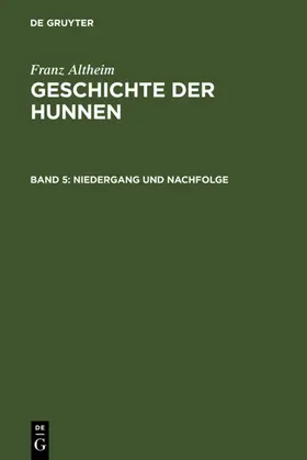  Niedergang und Nachfolge | eBook | Sack Fachmedien