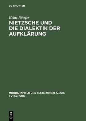 Röttges | Nietzsche und die Dialektik der Aufklärung | E-Book | www.sack.de