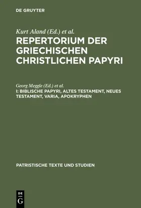 Aland / Rosenbaum | Biblische Papyri, Altes Testament, Neues Testament, Varia, Apokryphen | E-Book | www.sack.de