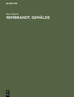 Bauch |  Rembrandt. Gemälde | eBook | Sack Fachmedien