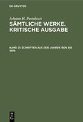Buchenau / Pestalozzi / Spranger |  Schriften aus den Jahren 1806 bis 1809 | eBook | Sack Fachmedien