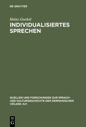 Gockel |  Individualisiertes Sprechen | eBook | Sack Fachmedien