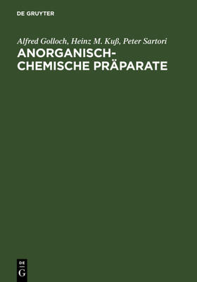 Golloch / Kuß / Sartori | Anorganisch-Chemische Präparate | E-Book | sack.de