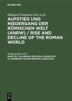 Haase | Religion (Judentum: Allgemeines; palästinisches Judentum) | E-Book | www.sack.de