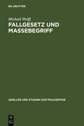 Wolff | Fallgesetz und Massebegriff | E-Book | www.sack.de