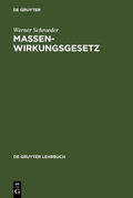 Schroeder |  Massenwirkungsgesetz | eBook | Sack Fachmedien