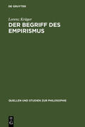 Krüger |  Der Begriff des Empirismus | eBook | Sack Fachmedien