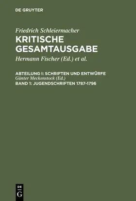 Meckenstock | Jugendschriften 1787-1796 | E-Book | www.sack.de
