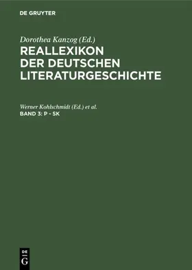 Kohlschmidt / Mohr |  P - Sk | eBook | Sack Fachmedien