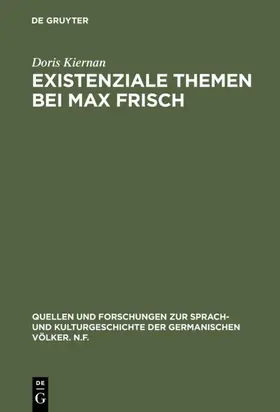 Kiernan | Existenziale Themen bei Max Frisch | E-Book | www.sack.de