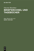 Becker |  Bis 1824 | eBook | Sack Fachmedien