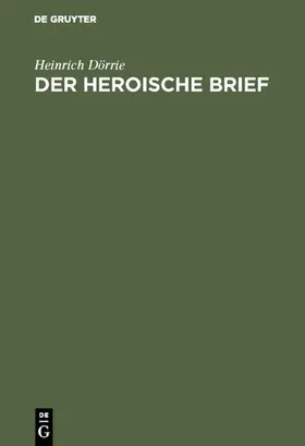 Dörrie | Der heroische Brief | E-Book | sack.de