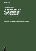 Obst |  Allgemeine Vegetationsgeographie | eBook | Sack Fachmedien