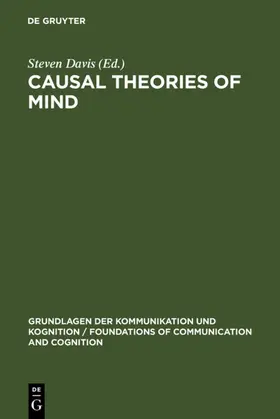 Davis | Causal Theories of Mind | E-Book | sack.de