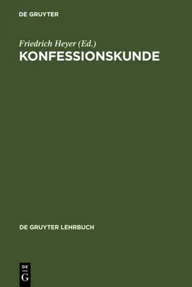 Heyer |  Konfessionskunde | eBook | Sack Fachmedien