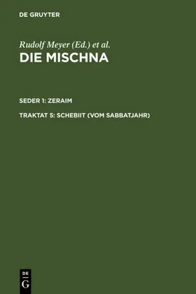 Correns | Schebiit (Vom Sabbatjahr) | E-Book | sack.de