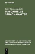 Eisenberg |  Maschinelle Sprachanalyse | eBook | Sack Fachmedien