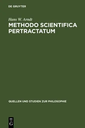 Arndt |  Methodo scientifica pertractatum | eBook | Sack Fachmedien