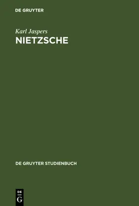Jaspers | Nietzsche | E-Book | www.sack.de