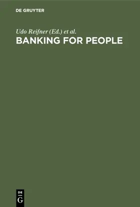 Reifner / Ford |  Banking for People | eBook | Sack Fachmedien