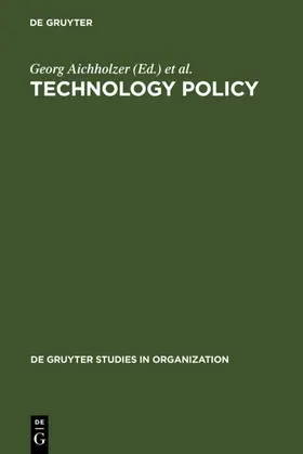 Aichholzer / Schienstock |  Technology Policy | eBook | Sack Fachmedien