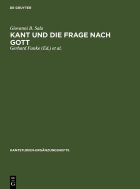 Sala / Funke / Malter | Kant und die Frage nach Gott | E-Book | sack.de