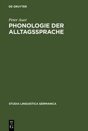 Auer | Phonologie der Alltagssprache | E-Book | www.sack.de