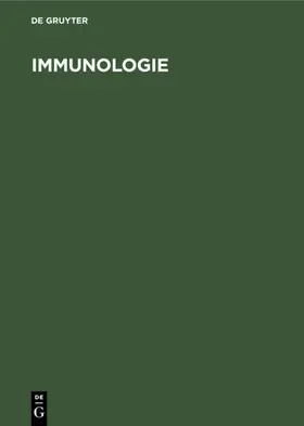  Immunologie | eBook | Sack Fachmedien