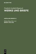 Riege / Schmidt |  Briefe 1753-1758 | eBook | Sack Fachmedien