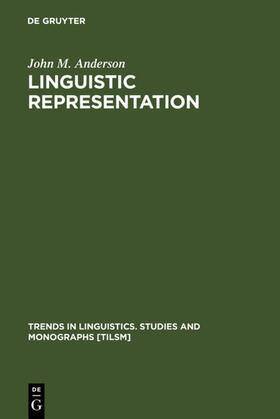 Anderson | Linguistic Representation | E-Book | sack.de