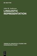 Anderson |  Linguistic Representation | eBook | Sack Fachmedien
