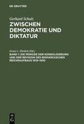 Schulz |  Die Periode der Konsolidierung und der Revision des Bismarckschen Reichsaufbaus 1919–1930 | eBook | Sack Fachmedien
