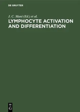 Mani / Dornand | Lymphocyte Activation and Differentiation | E-Book | www.sack.de